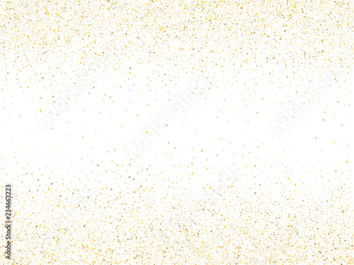 Gold sparkles glitter dust metallic confetti