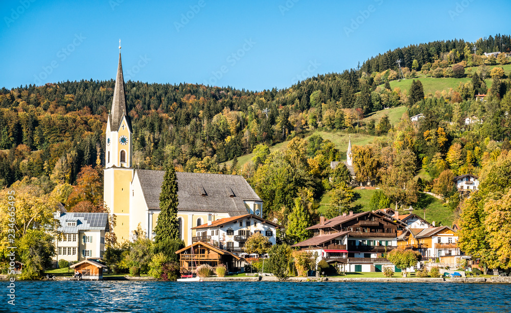 schliersee lake in bavaria