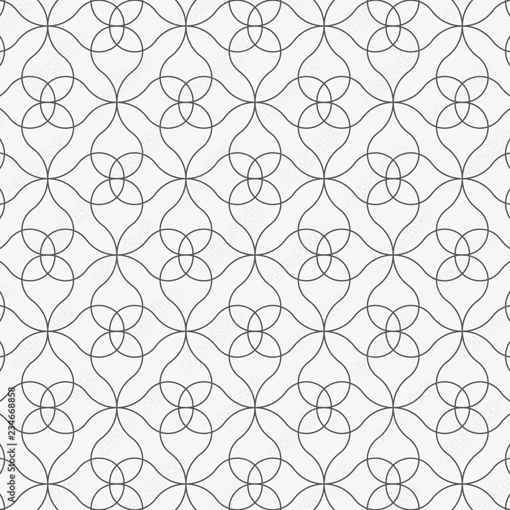 linear vector pattern, repeating abstract flower, thin gray line of flower and floral. graphic clean design for fabric, event, wallpaper etc. pattern is on swatches panel. linear vector pattern, repeating abstract flower, thin gray line of flower and floral. graphic clean design for fabric, event, wallpaper etc. pattern is on swatches panel.