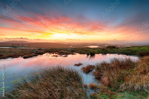 Sunrise over the Western Isles photo