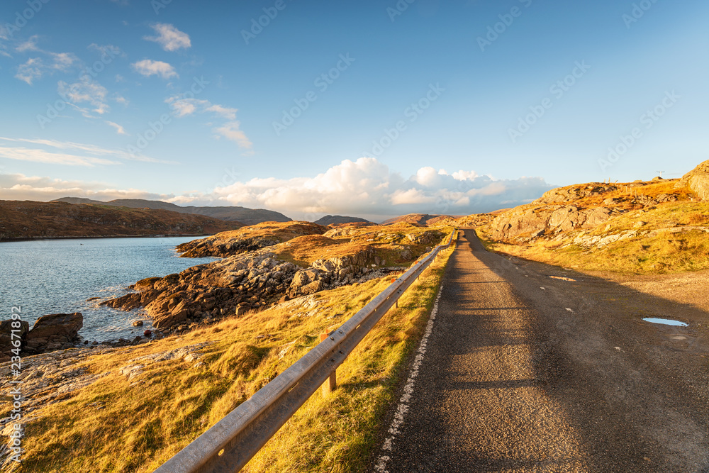 The Golden Road on the Isle of Harris