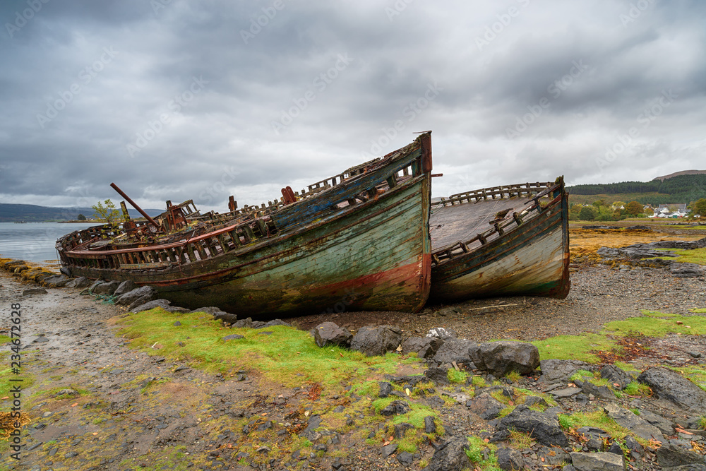 Fishing Boats on the Isle of Mull