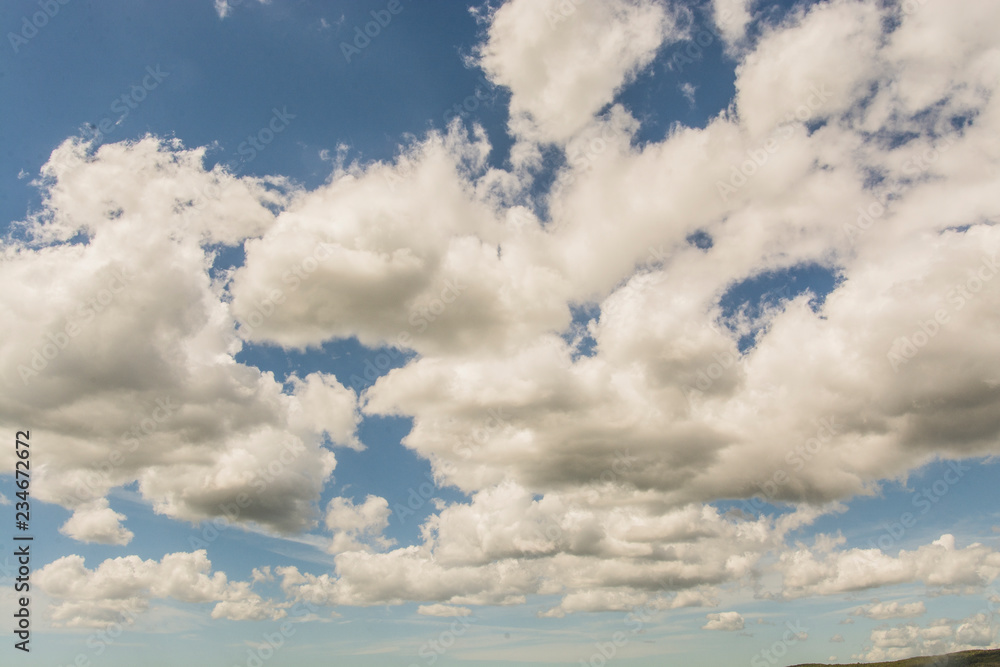 Massa Marittima , Italy - landscape with cloud Massa Marittima , Italy - landscape with cloud