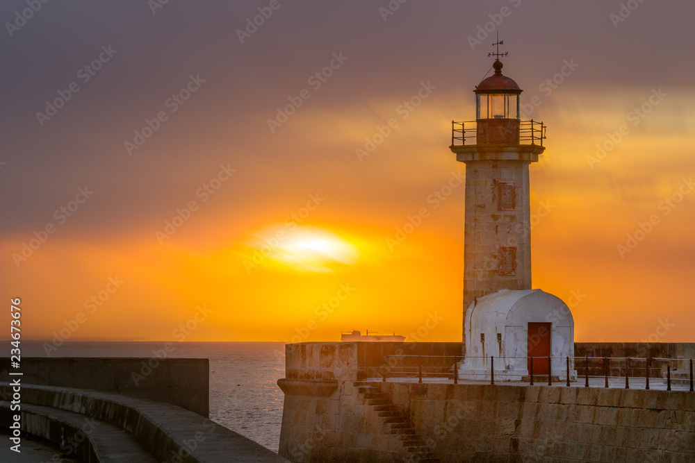 lighthouse at sunset lighthouse at sunset