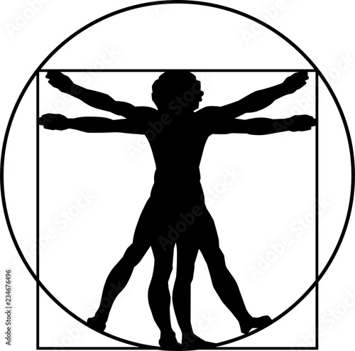 Vitruvian Man Da Vinci