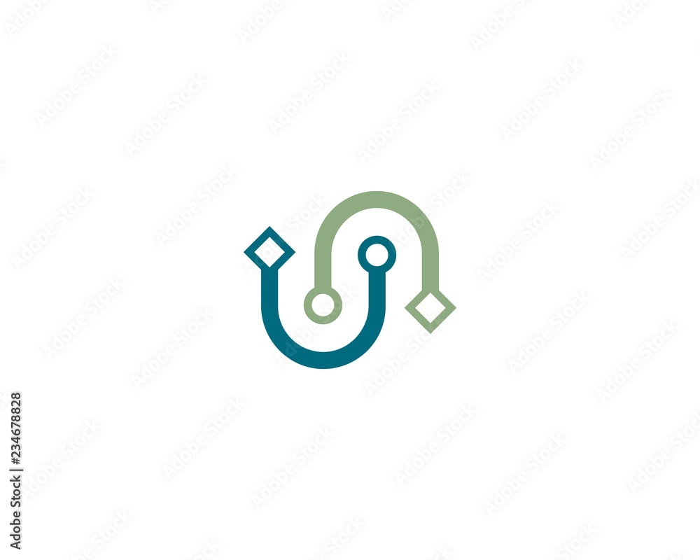 Wire logo vector icon Wire logo vector icon
