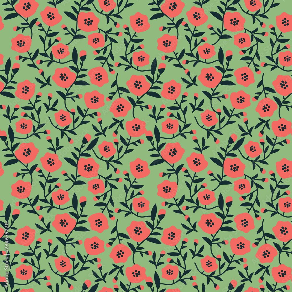 Seamless floral pattern Seamless floral pattern