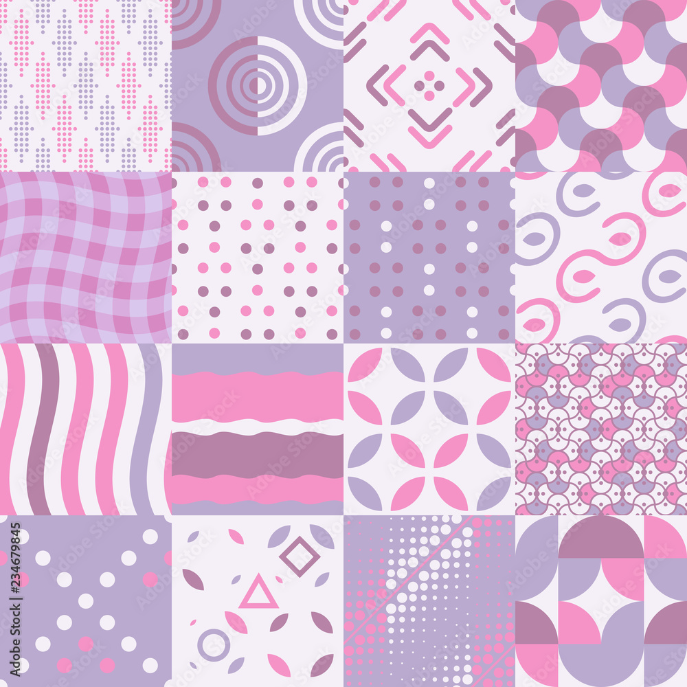 Seamless patterns set Seamless patterns set