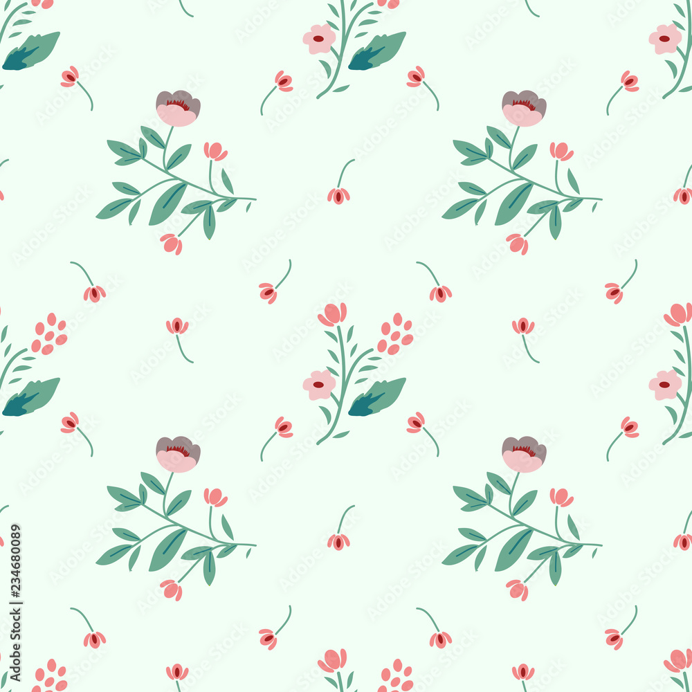 Seamless floral pattern Seamless floral pattern