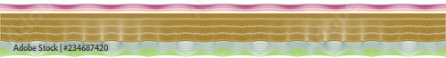 Vector border for diploma or certificate. Template. Vector illustration.