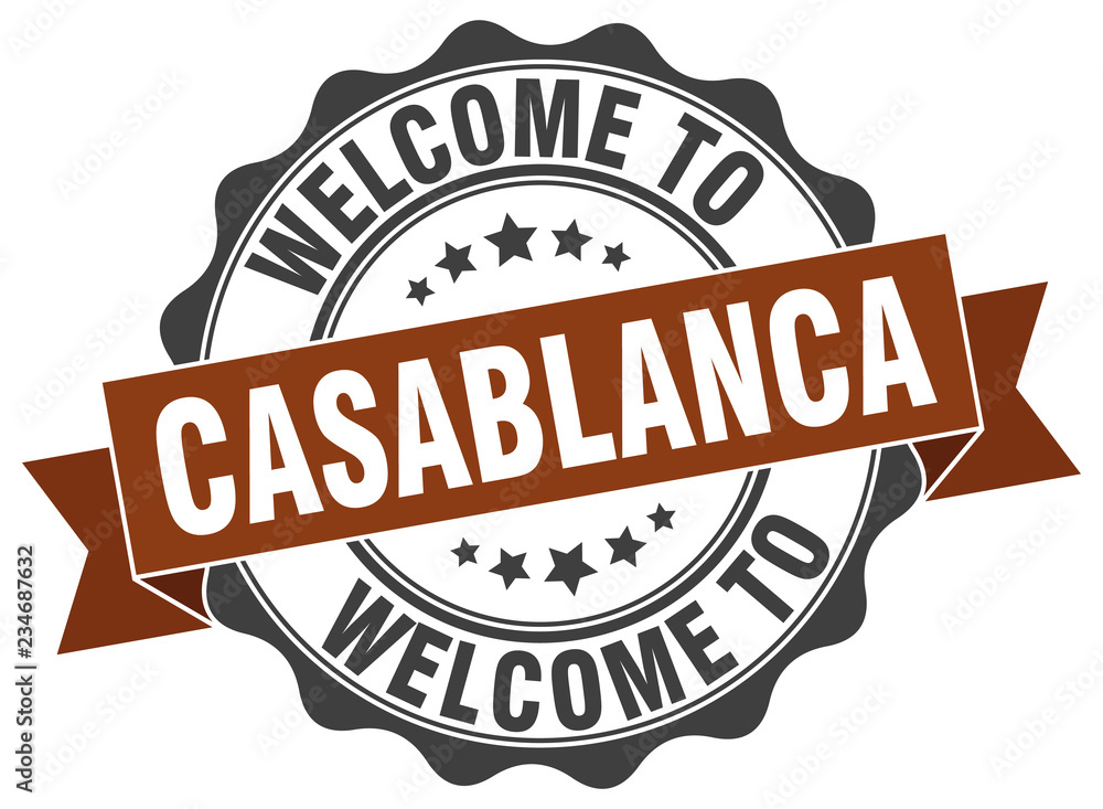 Casablanca round ribbon seal Casablanca round ribbon seal