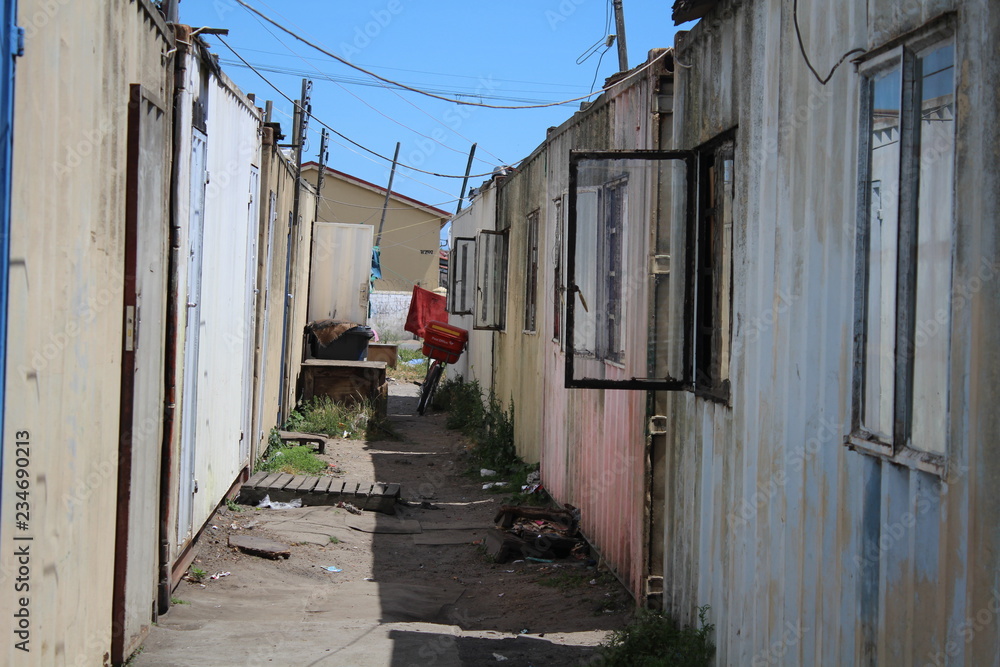 Township, Townships, Südafrika, Township Häuser, Township Straßen, Southafrica