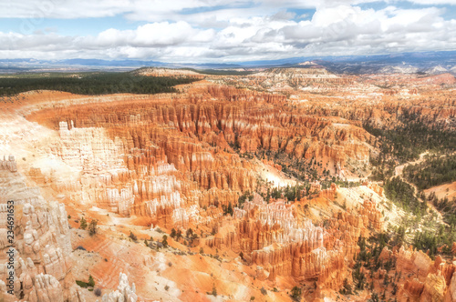 These photos taken on Thursday and Friday, Oct 4th & 5th, 2018 show the spectacular landscape of Bryce Canyon National Park at different point of viewing