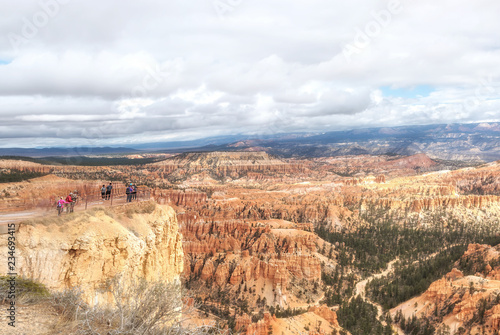 These photos taken on Thursday and Friday, Oct 4th & 5th, 2018 show the spectacular landscape of Bryce Canyon National Park at different point of viewing