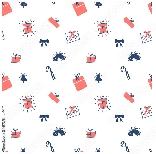 Abstract modern seamless pattern.