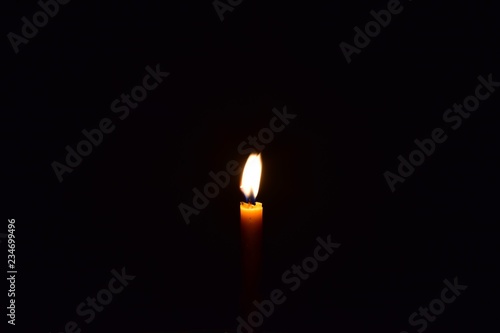 candle in the dark