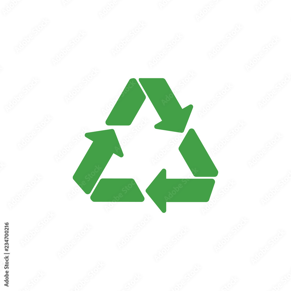 Recycle symbol graphic design template vector Recycle symbol graphic design template vector
