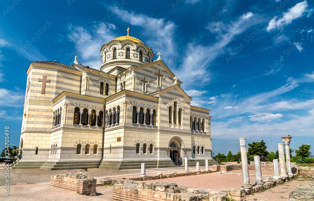 Saint Vladimir Cathedral in Chersonesus, Crimea