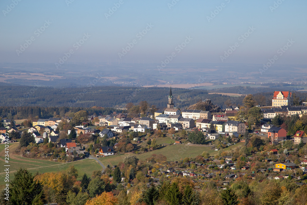 the city Schöneck in the Vogtland