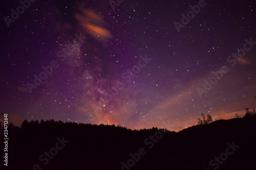 Astrophotography with a very amazing night sky and the milky way © photography112