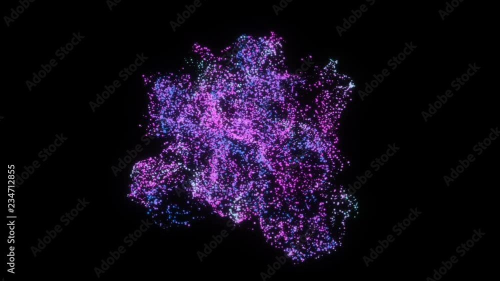 Space figure.Scattering universe.A large spiral galaxy rotates accurately according to current scientific models. Space figure.Scattering universe.A large spiral galaxy rotates accurately according to current scientific models.