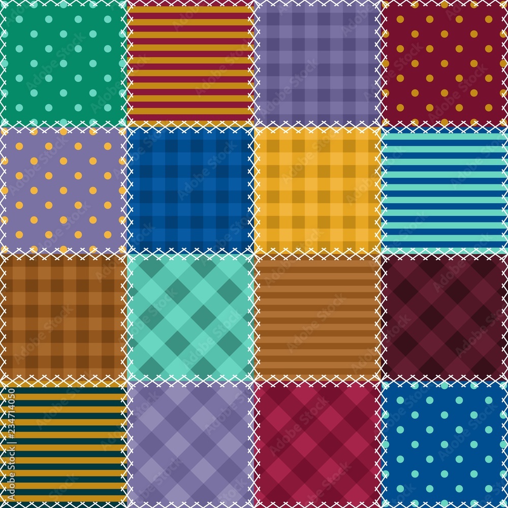 patchwork background with different patterns patchwork background with different patterns