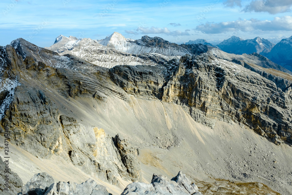 Schroffe Hochgebirgslandschaft