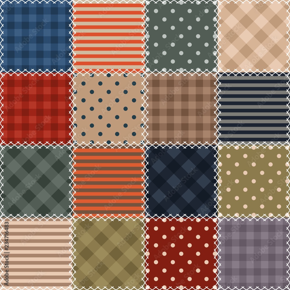 patchwork background with different patterns patchwork background with different patterns