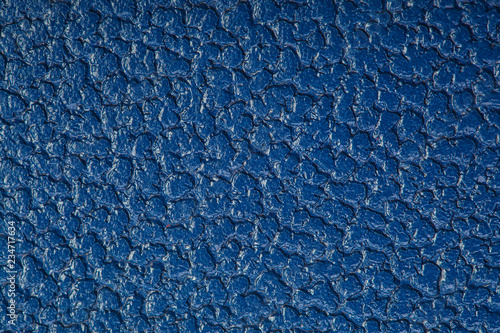 Skin texture blue color close-up