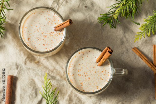 Homemade Puerto Rican Coquito Eggnog photo