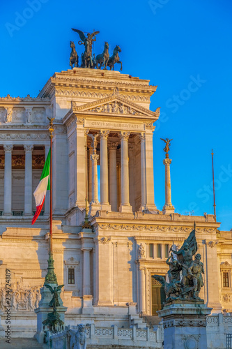 Monument Nazional a Vittorio Emanuele II, Rome, Italy photo