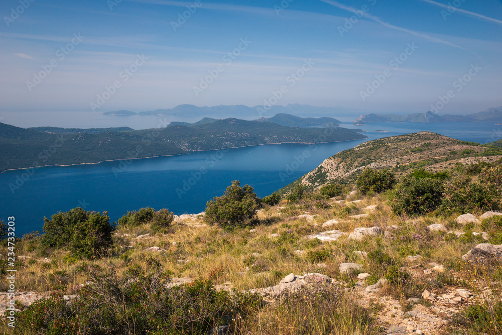 Coast of Croatia near Dubrovnik, Dalmatia, Croatia