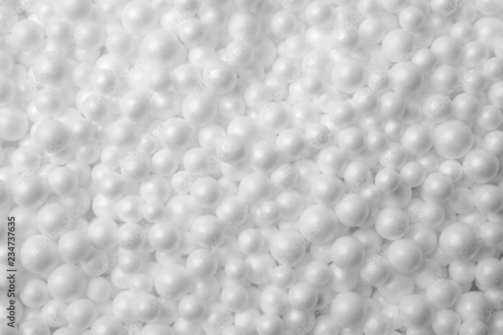 Polystyrene foam balls, for backgrounds or textures