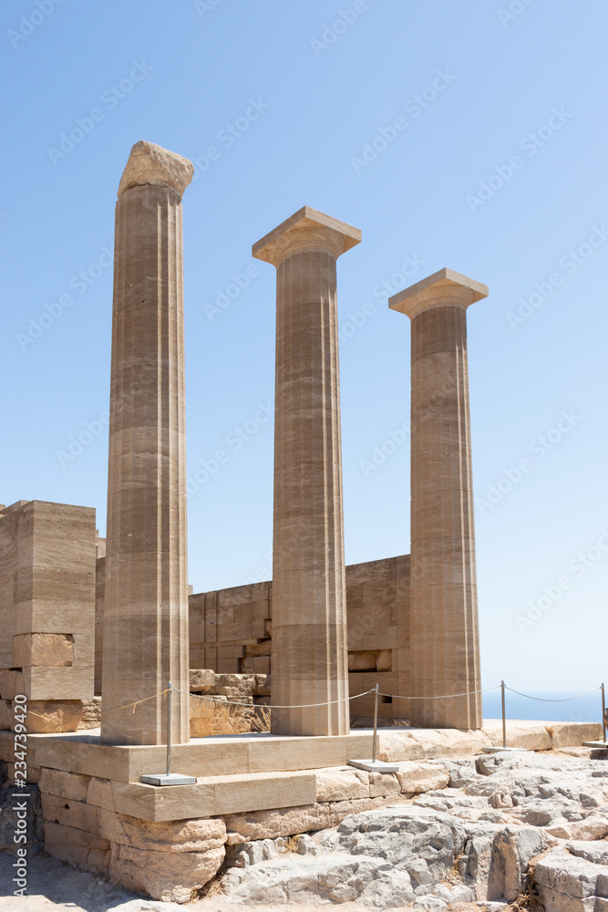 Fototapeta premium Akropolis von Lindos