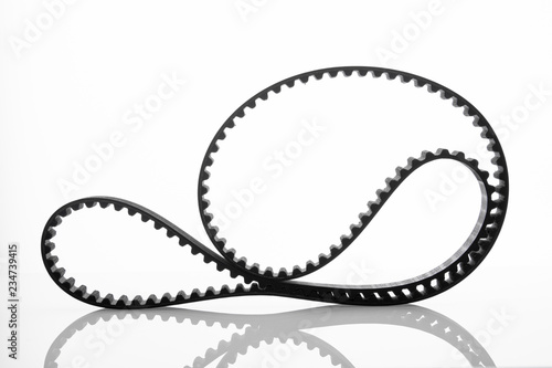 Obraz na płótnie timing belt on white background