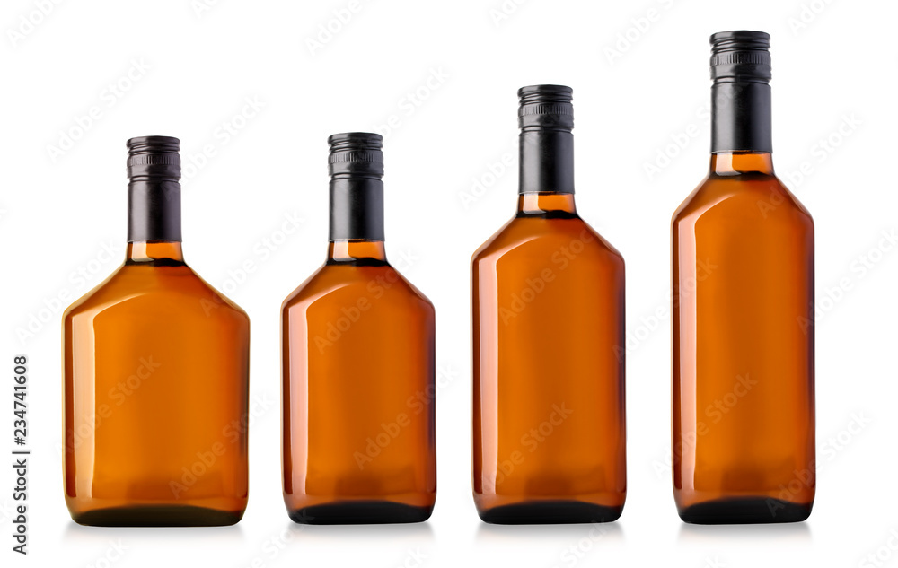 whiskey bottle isolated on white whiskey bottle isolated on white