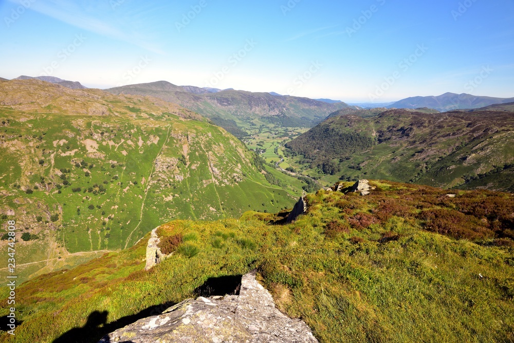 Summer over Borrowdale Summer over Borrowdale