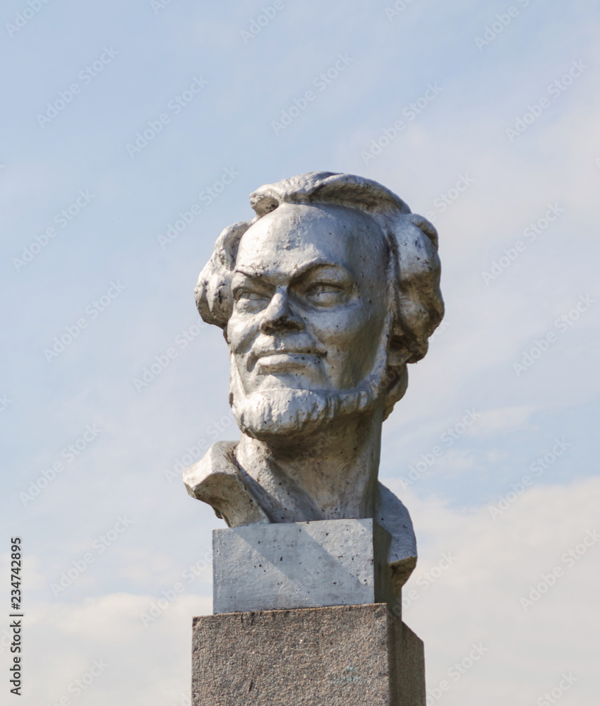 Sculpture of russian poet Sergey Orlov Sculpture of russian poet Sergey Orlov
