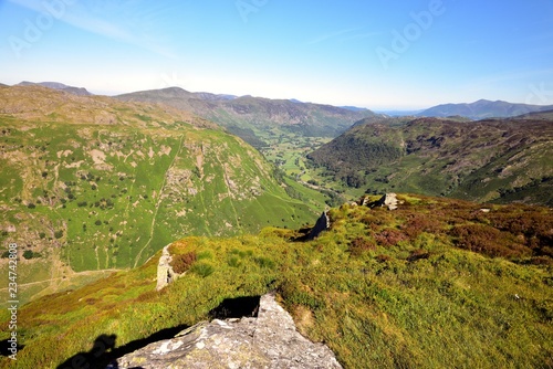 Summer over Borrowdale photo