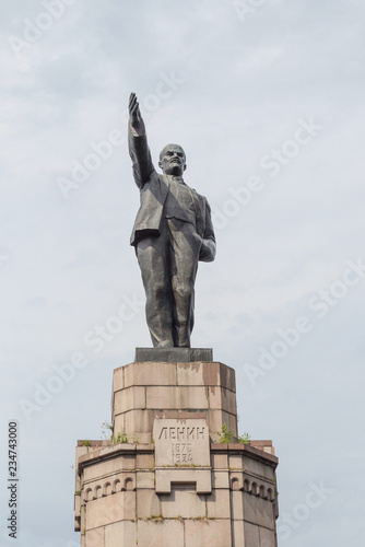 Sculpture of Lenin, russian communist leader