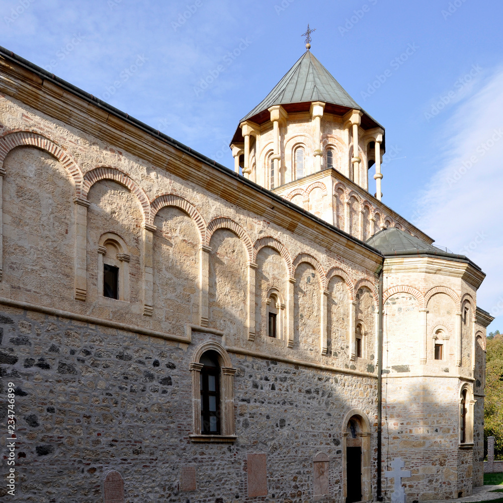 Monastery of Grabovo. Church of the Holy Archangel Gabriel in Grabovo, Beocin, Serbia.