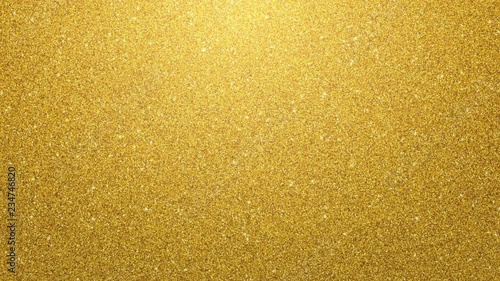 Golden glimmered seamless loop abstract motion background