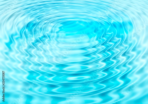 Background with abstract round water ripples