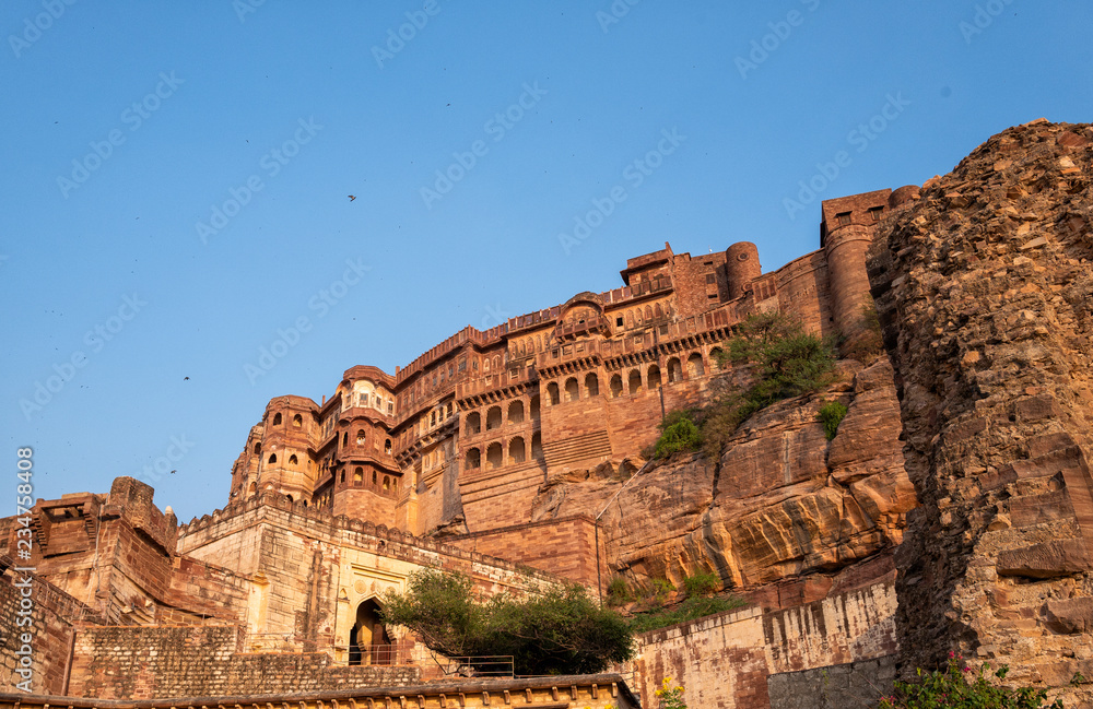 Mehrangarh Fort in Jodphur India