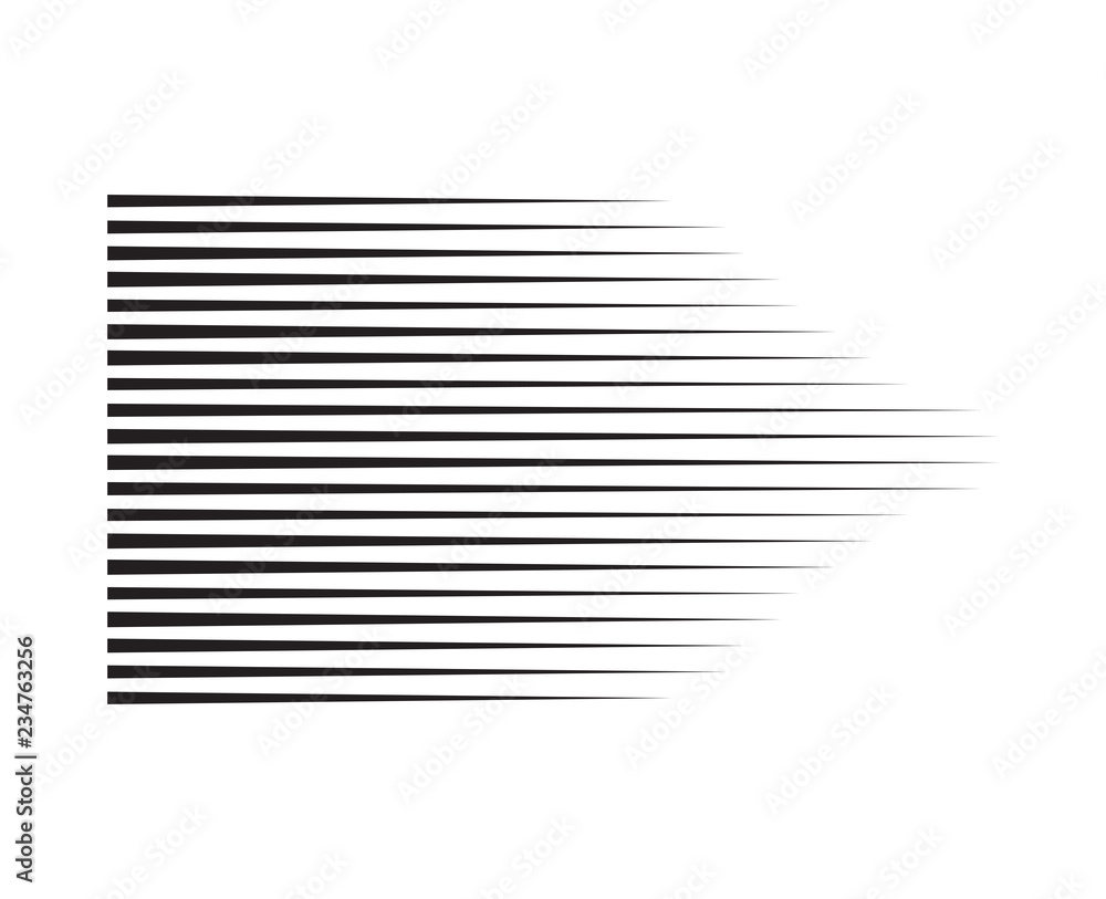 Perspective speed motion lines. wavy horizontal comic manga style abstract background Perspective speed motion lines. wavy horizontal comic manga style abstract background