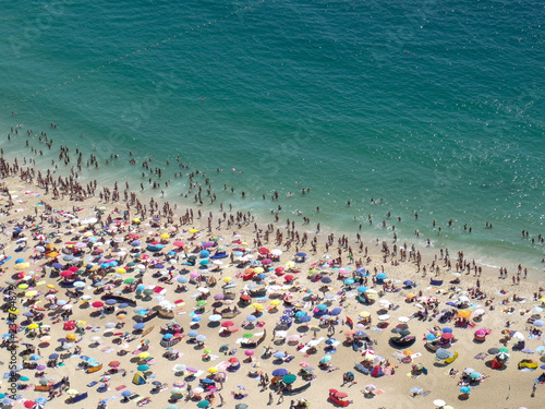 umbrellas on the beach © Bruno Garcia