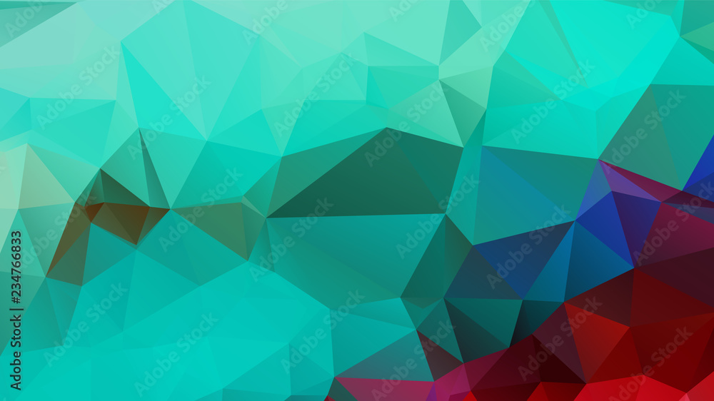 Obraz premium Abstract Color Polygon Background Design, Abstract Geometric Origami Style With Gradient