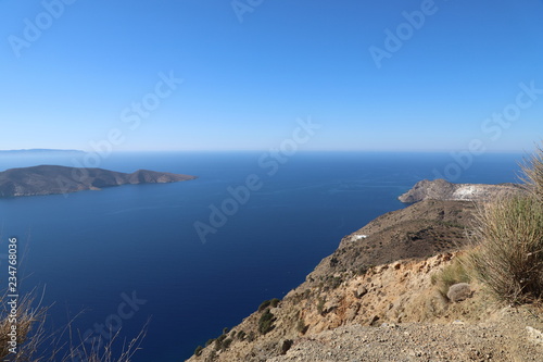 Mountain landscape  Crete island Greece 