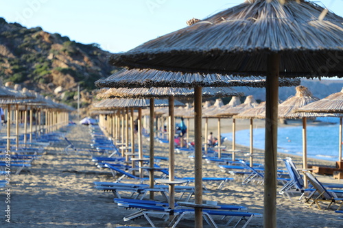 Beach umbrellas - Crete Bounty Crete