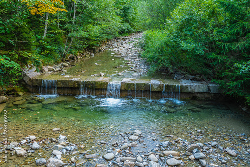 Wildbach im gunzesrieder Tal, Allgäuer Alpen, Bayern photo